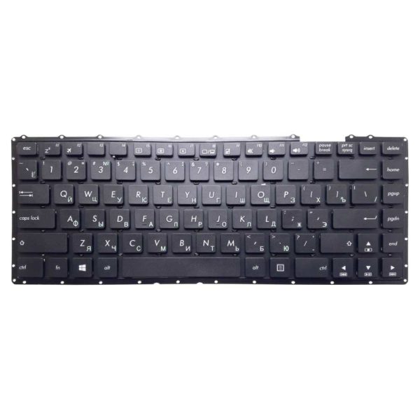 Клавиатура для ноутбука Asus A450, D451, D451E, D451V, D451VE, F401E, F450, F450CA, F450CC, F450JF, F450VB, F450VC, X451, X451C, X451CA, X451E, X451M, X451MA, X452, X453 без рамки, Black Черная (MP-13K83SU-9204, 0KNB0-410GRU00, AEXX1700010)