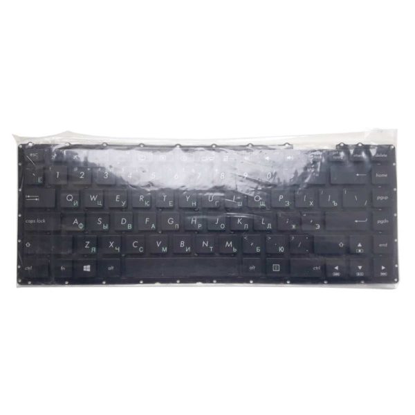 Клавиатура для ноутбука Asus A450, D451, D451E, D451V, D451VE, F401E, F450, F450CA, F450CC, F450JF, F450VB, F450VC, X451, X451C, X451CA, X451E, X451M, X451MA, X452, X453 без рамки, Black Черная (MP-13K83SU-9204, 0KNB0-410GRU00, AEXX1700010)