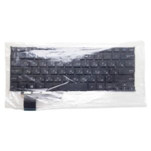 Клавиатура для ноутбука Asus X201, X201E, X202, X202E, VivoBook S200, S200E, S201, S201E без рамки, Black Черная (OEM)
