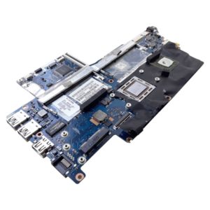 Материнская плата для ноутбука HP Envy Sleekbook 6-1000, 6-1031er, 6-1101er, с процессором AMD A6-4455M и видео AMD Radeon HD 7500G (QAU51 LA-8731P Rev:1.0) под восстановление