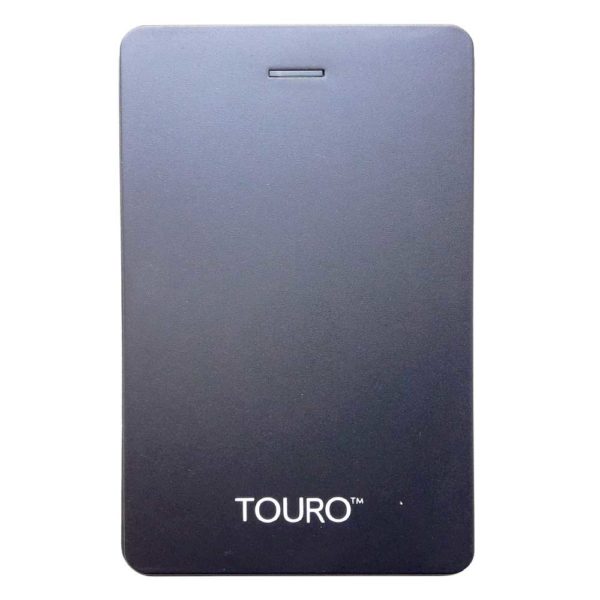 Бокс внешний для жесткого диска HDD 2.5" USB 2.0/3.0, пластик, Black Чёрный (TOURO™)