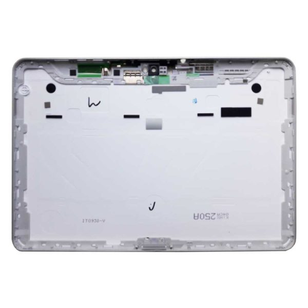 Крышка планшета Samsung Galaxy Tab 10.1 P7500, GT-P7500 3G Цвет: Белый, Окантовка: Серебристая (PC-GF20, GP7500, GP7500 V1, IT0930-V, KINXQ4CA250A)
