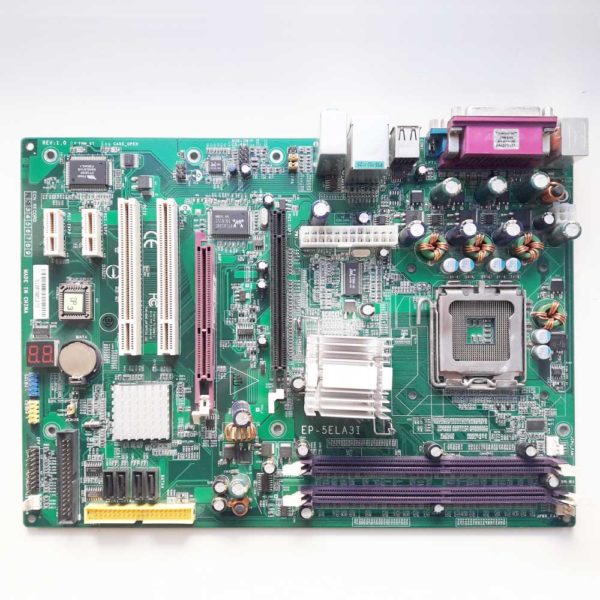 Материнская плата Epox EP-5ELA3I LGA775 I915PL PCI-E+ AGP, 2xDDR PC-3200, SATA, RAID, IDE, FDD, ATX