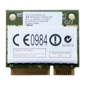 Модуль Wi-Fi 802.11b/g/n + Bluetooth PCI-E Minicard BROADCOM BCM94313HMGB для ноутбука Samsung R525, R528, R538, R540, E352 (CNBA5902798, WLL6230B-D99)