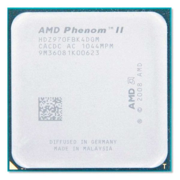 Процессор (CPU) AMD Phenom II X4 9750 AM3 4x3.5 GHz, кэш 2 МБ + 6 МБ, TDP 125W (HDZ970FBK4DGM)