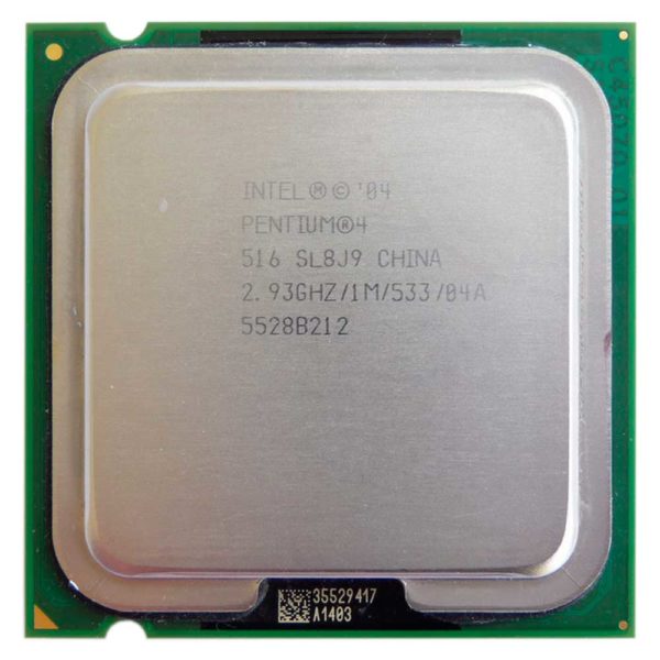 Процессор Intel Pentium® 4 516 1M Cache, 2.93 GHz, 533 MHz FSB, LGA775 OEM