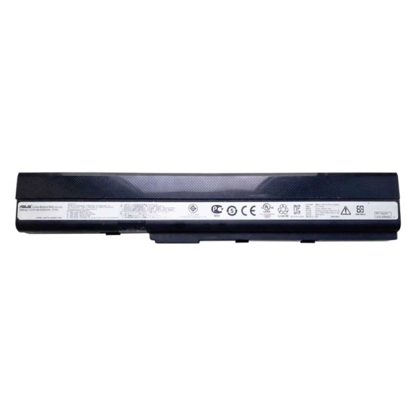 Аккумуляторная батарея для ноутбука Asus K52, A52, A42, A62, B53, F85, F86, K42, K62, N82, P42, P52, P62, P82, P52, PR067, PR08C, Pro5IJ, X42, X5I, X52, X67, X8C 10.8V 4400mAh 47Wh Black Черная (A32-K52, X52DR-EX311R)