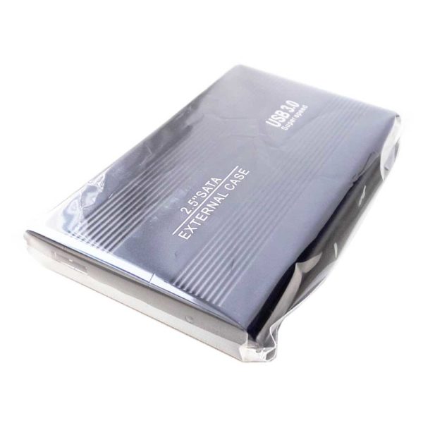 Бокс внешний для жесткого диска HDD 2.5″ ShuoLe USB 2.0/3.0 пластик, Black Чёрный (U25B30)