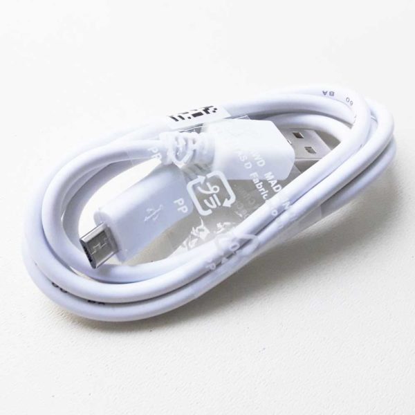 Кабель USB 2.0 Am/microBm ATZZ, длина 1 метр, 2A, White Белый (ECB-DU4AWD)
