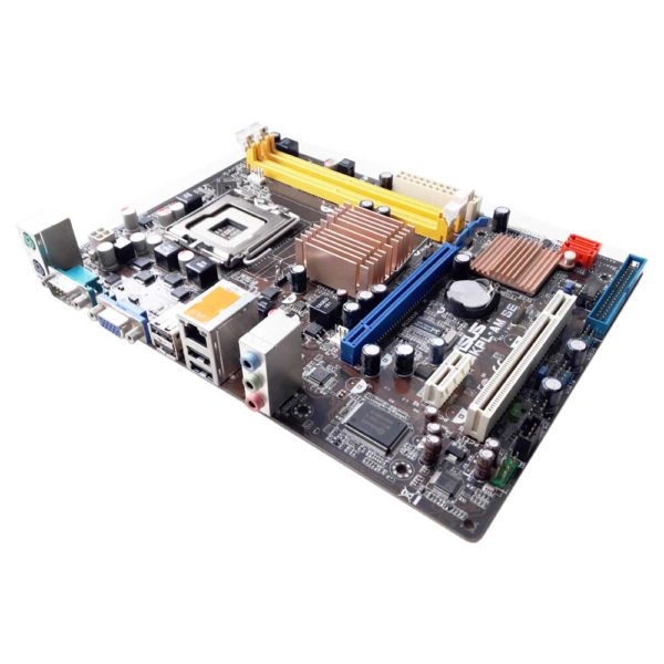 Материнская плата P-IV ASUS P5KPL-AM SE Intel G31, 1xLGA775, 2xDDR2 DIMM, 1xPCI-E x16, встроенный звук: HDA, 5.1, встроенная графика, Ethernet: 10/100 Мбит/с, форм-фактор microATX Б/У