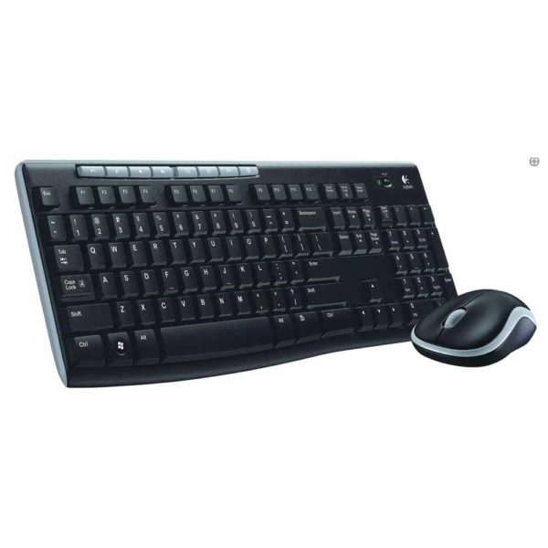 Комплект - клавиатура + мышь Logitech Wireless Combo MK270 беспроводной, Black Черный (920-004518)