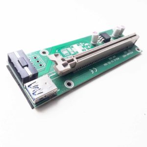 Райзер для видеокарт на майнинг ферму USB 3.0 Riser PCI-E 1X TO 16X, без переходника PCI-Express 1x и кабелей (PCE164P-N03 VER 002, XHF-018) Б/У
