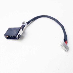 Разъем питания с кабелем 5-pin 150 мм для ноутбука Lenovo Thinkpad X240, X250 прямоугольный, Black Черный (DC30100PH00, BX260 DC IN CABLE)