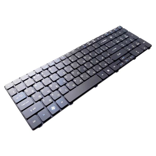 Клавиатура для ноутбука Acer Aspire 5810, 5251, 5410, 5536, 5538, 5542G, 5551, 5553, 5625G, 5738, 5739, 5740, 5749, 5741G, 5750G, 5800, 5810T, 7535, 7540, 7738, 7745, TravelMate 8531, 8571, 8571G, 8571T, e-Machines E642G, E644, G640 Packard Bell Easy Note NEW90, NV50, TK81, TK85, TM81, TM86, TM87, TM89 Black Черная (OEM)