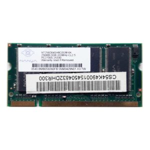 Модуль памяти SO-DIMM DDR 256 Mb PC2700 333 Mhz