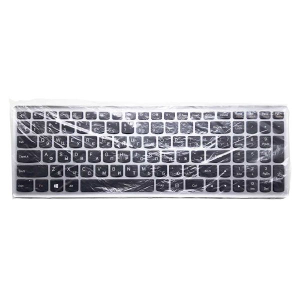 Клавиатура для ноутбука Lenovo IdeaPad P500, Z500, Z500A, Z500G, Z500T Black Черная, Рамка Silver Серебристая (OEM)