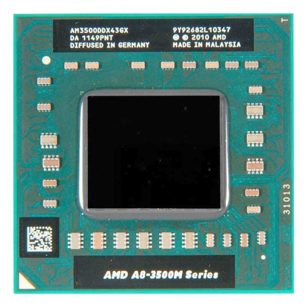 Процессор AMD A8-3500M 4x1500MHz Socket FS1, Видео: AMD Radeon HD 6620G (AM3500DDX43GX)