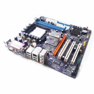 Материнская плата Elitegroup RS482-M S-939 2xDDR DIMM PC-3200 ATI Radeon Xpress 200, 1xPCI-E x16, 3xPCI, AC’97, 5.1, Ethernet: 100/1000, microATX