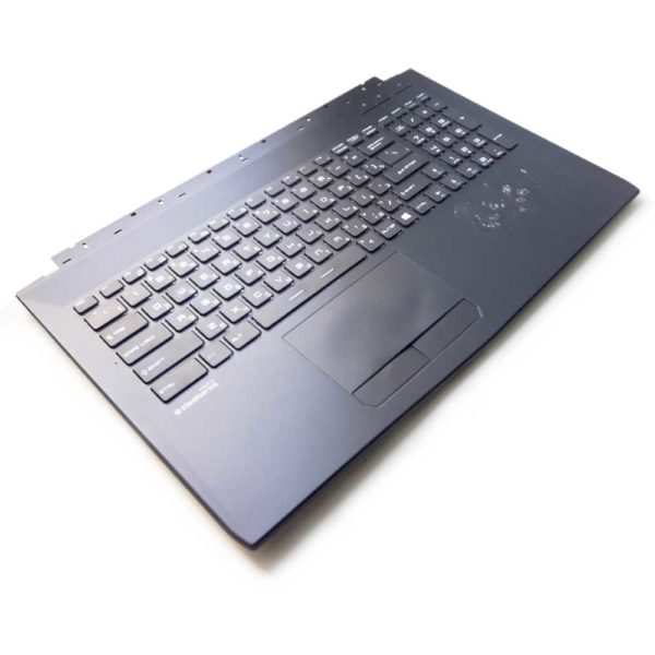 Верхняя часть корпуса с клавиатурой для ноутбука MSI GL62, GL62M без тачпада (E2P-6J4C714-P89, 3076J4C714P89, V143422DK1 RU, S1N3ERU, S1N3ERU2V1SA000) Б/У