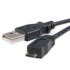 Кабель USB 2.0 Am/microBm OEM, длина 1 метр, 2A, Black Черный