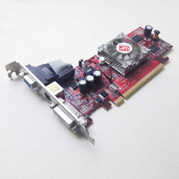 Видеокарта PCI-E 256Mb HD X1300 DDRII 64-Bit VGA+DVI+TV-OUT (Б/У)