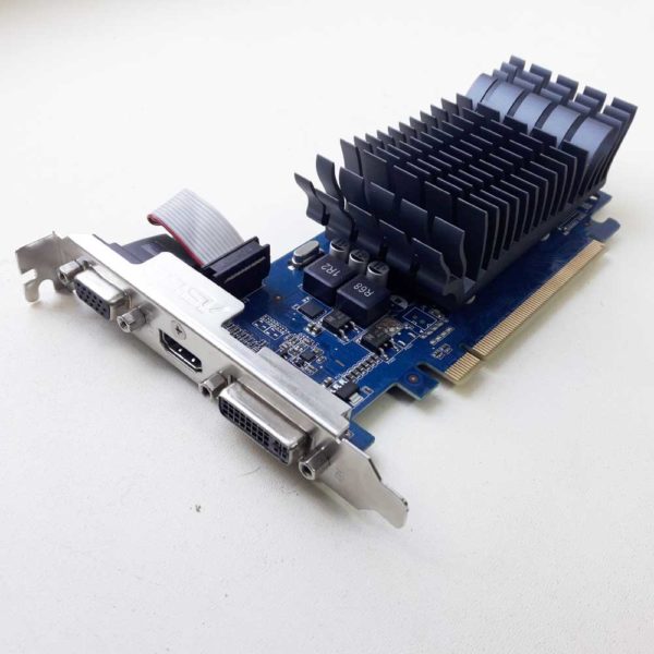 Видеокарта PCI-E 1024Mb Asus GeForce 210 Silent DDR3 HDMI, DVI, VGA (D-Sub) 64-Bit (210-SL-TC1GD3-L) Б/У