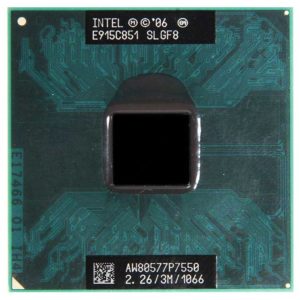 Процессор Intel T7550 @ 2.26GHz/3M/1066 (SLGF8, AW80577P7550) с разбора
