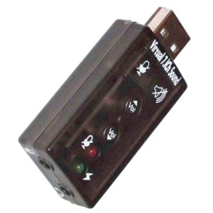 Звуковая карта, адаптер SOUND – USB virtual 7,1 c регулировкой громкости