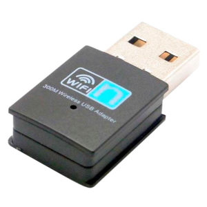 Адаптер Wi-Fi USB беспроводной, 802.11b/g/n, up to 300Mbps Black Черный (OEM)