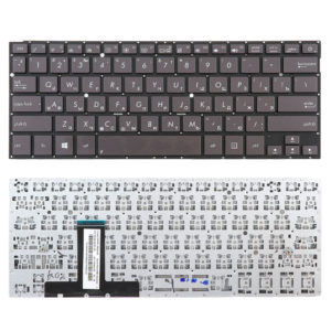 Клавиатура для ноутбука Asus Zenbook UX31, UX31A, UX31E, UX31LA, UX32, UX32A, UX32LA, UX32LN, UX32V, UX32VD, U38D, U38DT, U38N без рамки, Black Черная (OEM)