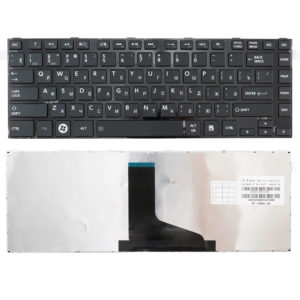 Клавиатура для ноутбука Toshiba Satellite C800, L800, L805, L830, L835, L840, M800, M805 Black Чёрная (OEM)