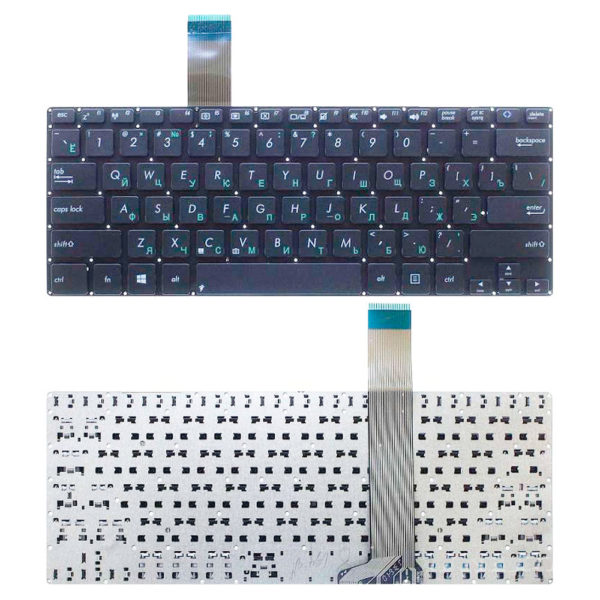 Клавиатура для ноутбука Asus VivoBook S300, S300C, S300CA, S300K Black Черная (OEM)