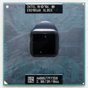 Процессор Intel T7350 @ 2.00GHz/3M/1066 (SLB53, AW80577P7350) с разбора