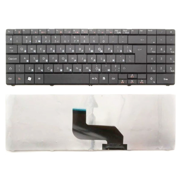 Клавиатура для ноутбука Packard Bell Easynote DT85, F2366, F2437, F2471, LJ61, LJ63, LJ65, LJ67, LJ71, LJ73, LJ75, MT85, ST85, ST86, TJ61, TJ65, TJ67, TJ71, TJ75, TJ76, TN65, Gateway EC54, EC5409U, EC5412U, EC58, NV42, NV44, NV48, NV52, NV53, NV54, NV56, NV58, NV59, NV78, NV79 Black Черная (OEM)