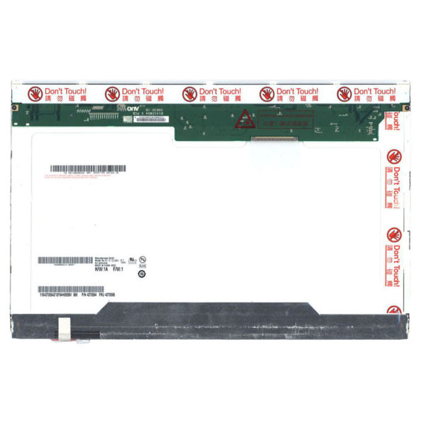 Матрица 14.1" 30-pin CCFL 1280x800 Glade Глянцевая; Расположение разъема: Up-Right Cверху-Cправа; Крепление: без ушек (B141EW04)